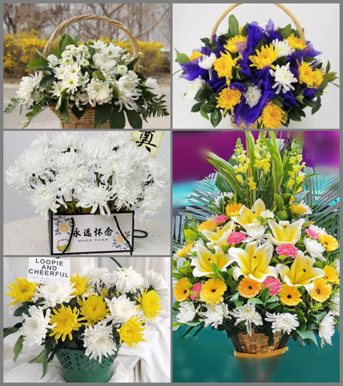 广东广州市花都区花东镇望顶村白事提篮配送